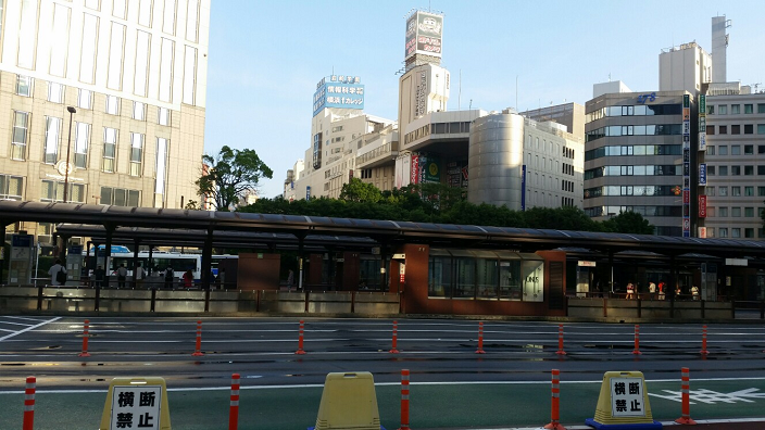 横浜駅西口バスターミナル