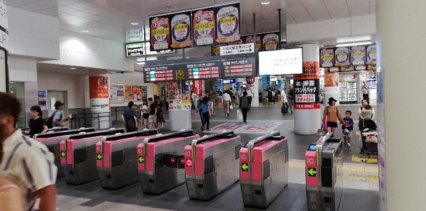 京急川崎駅の中央改札