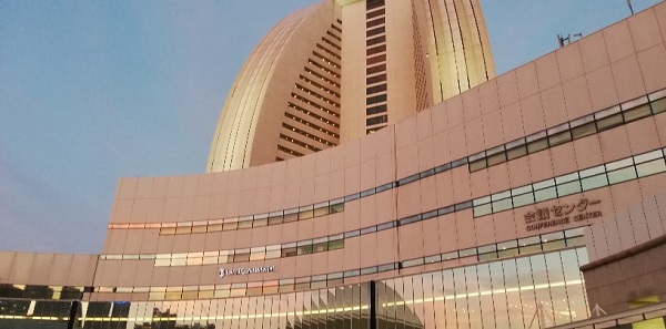 パシフィコ横浜（インターコンチネンタルホテルの外観）