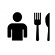 一人用食事アイコン
